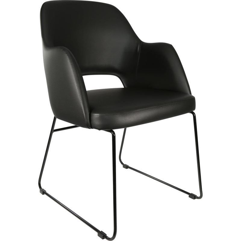 Sorbet Chair with Black Sled Base - Image 5