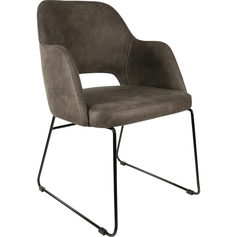 Sorbet Chair with Black Sled Base - Image 12