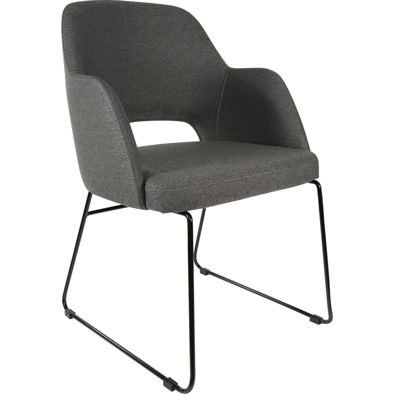 Sorbet Chair with Black Sled Base - Image 11