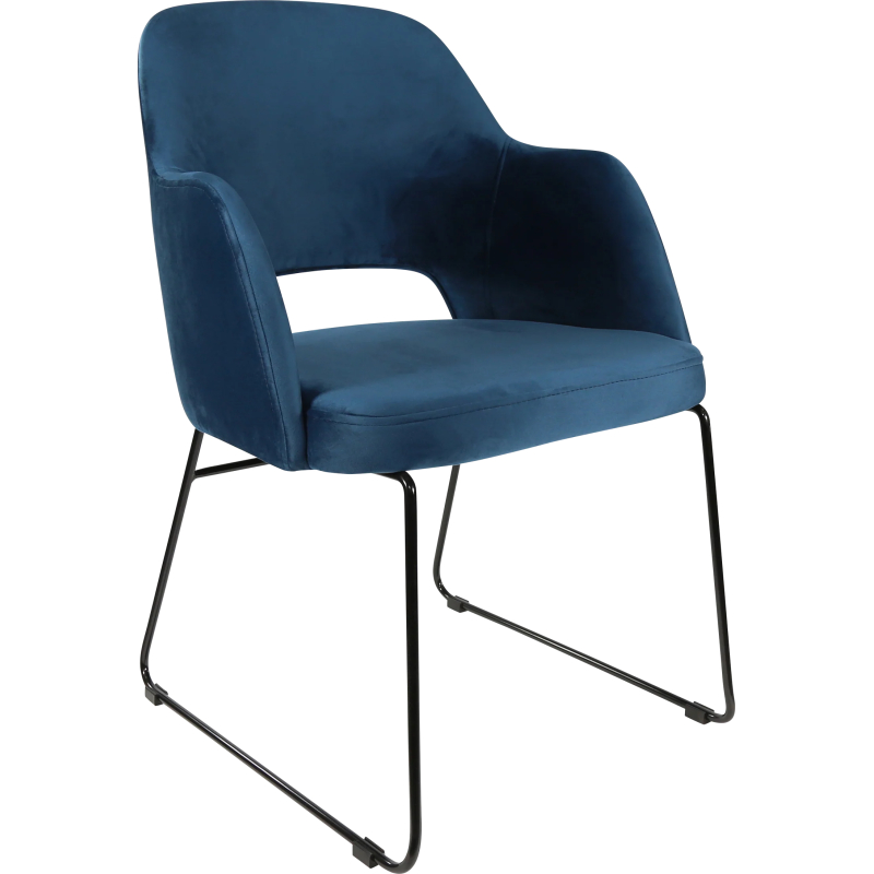 Sorbet Chair with Black Sled Base - Image 7