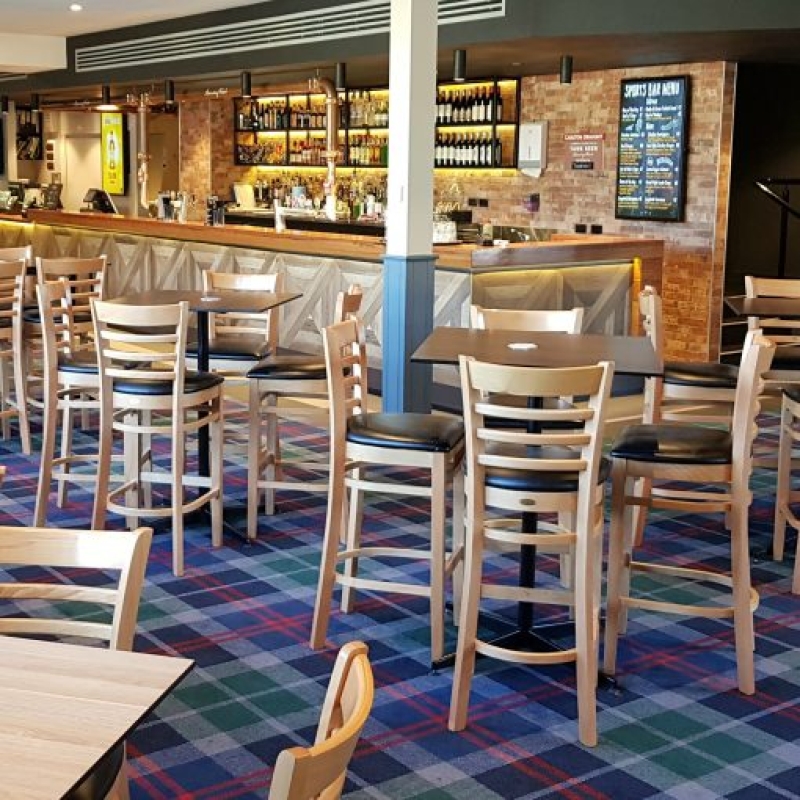 Florence Stool Vinyl Seat - Image 5