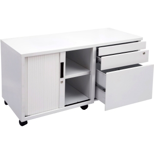 Alternative view of Mobile Desk Caddy White