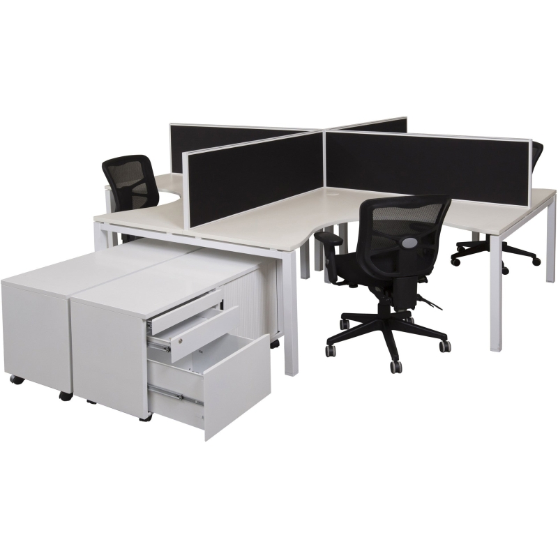 Mobile Desk Caddy White - Image 4