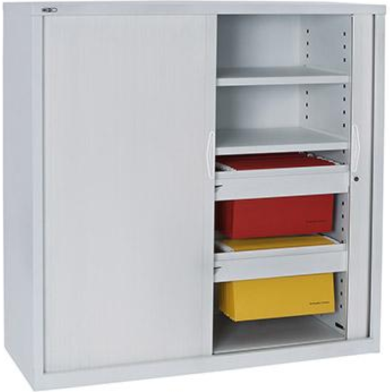 GO Tambour Door Cupboard 900mm Wide - Image 2