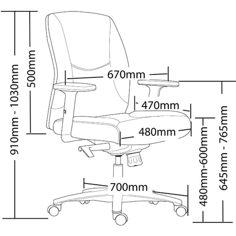 Hilton Executive Chair - Image 12