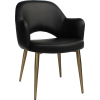 Albury Arm Chair Brass Leg - Image 11