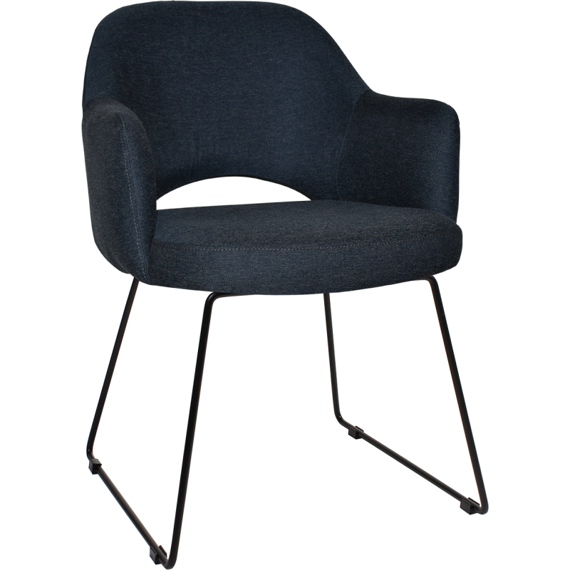 Albury Arm Chair Sled Base