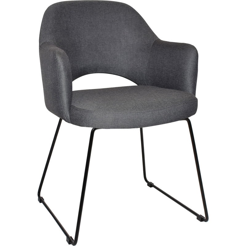 Albury Arm Chair Sled Base - Image 2