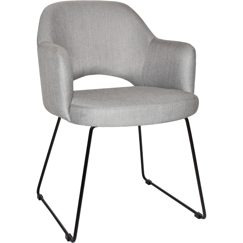 Albury Arm Chair Sled Base - Image 3