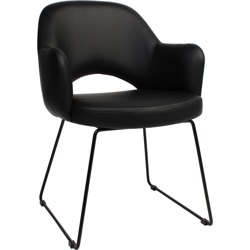 Albury Arm Chair Sled Base - Image 8