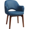 Albury Arm Chair Walnut Timber Leg - Image 3