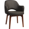 Albury Arm Chair Walnut Timber Leg - Image 2