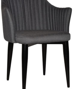 Alternative view of Coogee Arm Chair Black Metal Leg