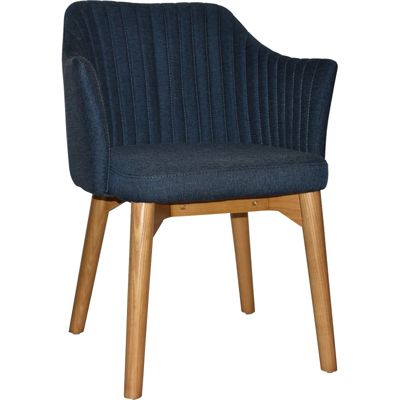 Coogee Arm Chair Oak Timber Leg