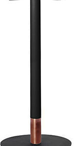 Tivoli Bar Base Black + Black Copper Collar 540mm Disc