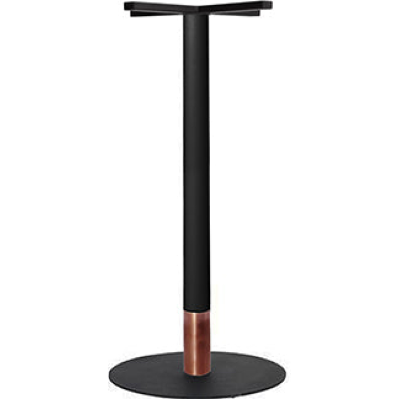 Tivoli Bar Base Black + Black Copper Collar 540mm Disc