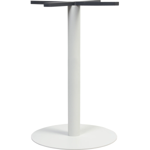 Porto Table Base 450mm Disc White
