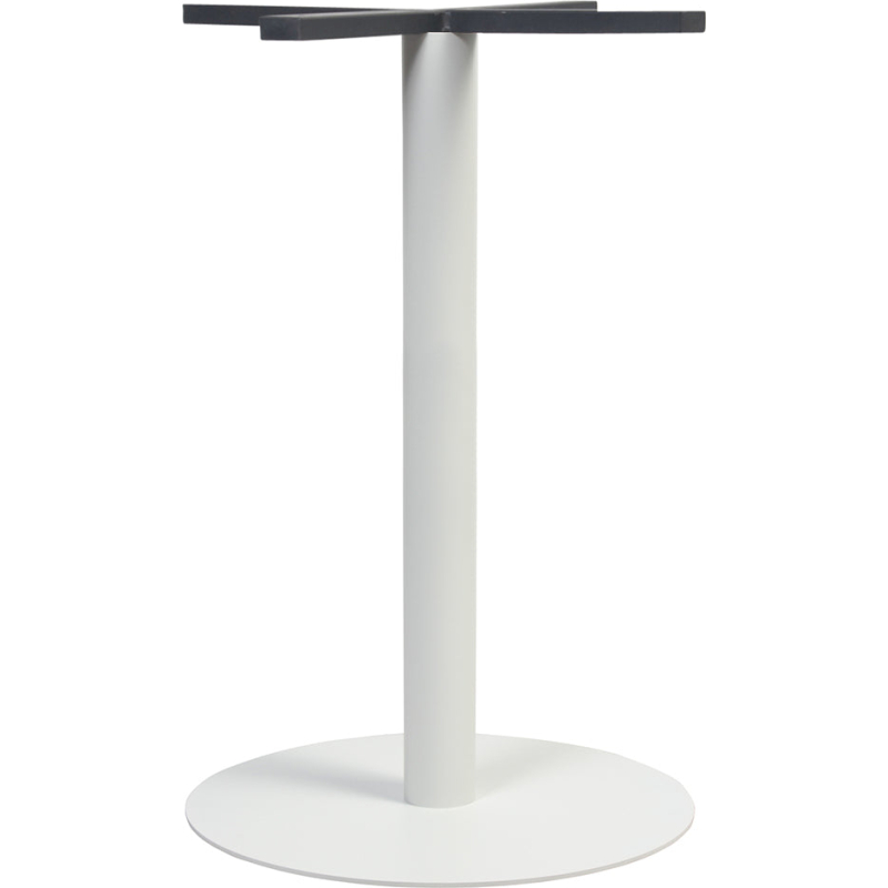 Porto Table Base 450mm Disc White
