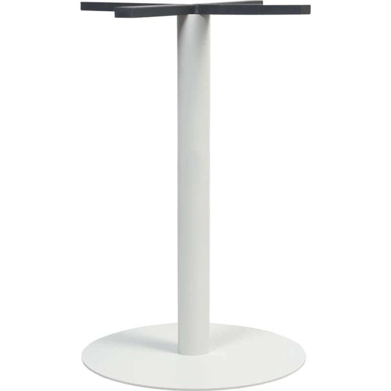 Porto Table Base 450mm Disc White