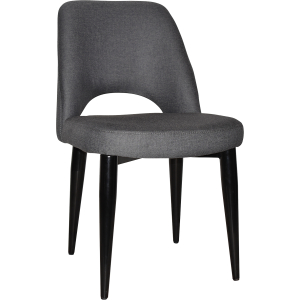 Alternative view of Albury Chair Black Metal Leg