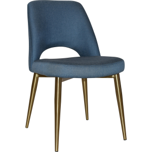 Alternative view of Albury Chair Brass Leg