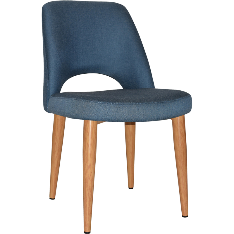 Albury Chair Light Oak Metal Leg
