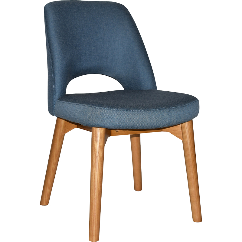 Albury Chair Light Oak Timber Leg - Image 3