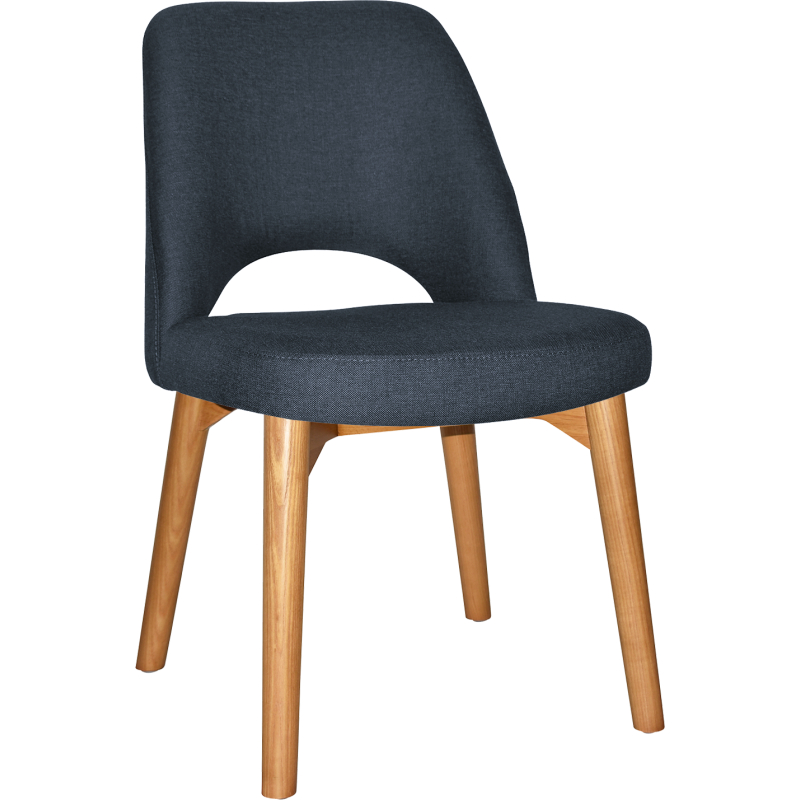 Albury Chair Light Oak Timber Leg - Image 4