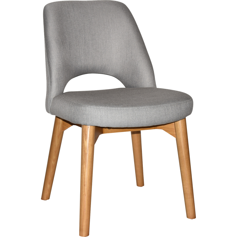 Albury Chair Light Oak Timber Leg