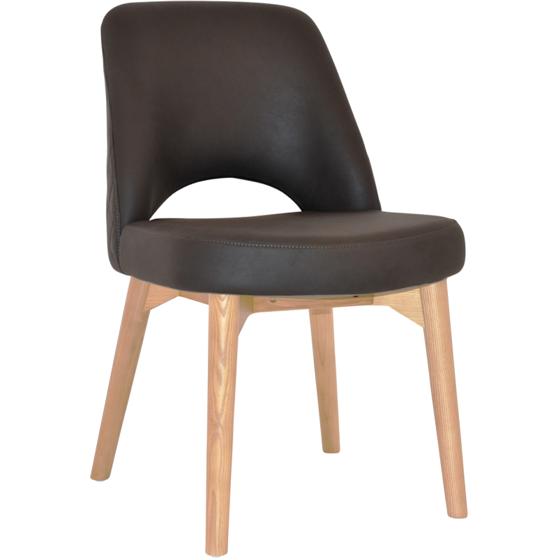 Albury Chair Natural Timber Leg - Image 4