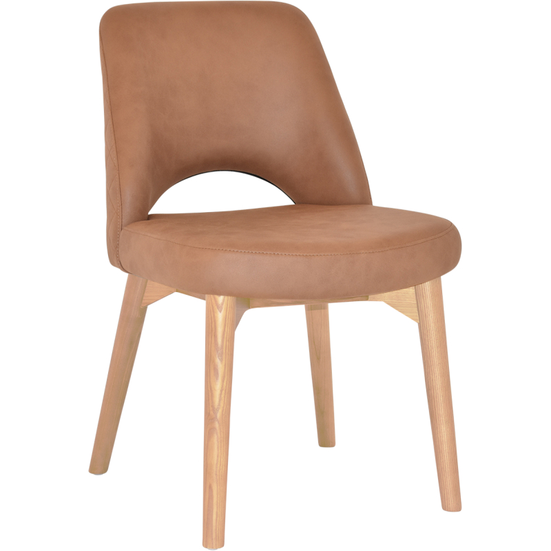 Albury Chair Natural Timber Leg - Image 3