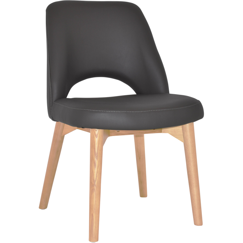 Albury Chair Natural Timber Leg - Image 17