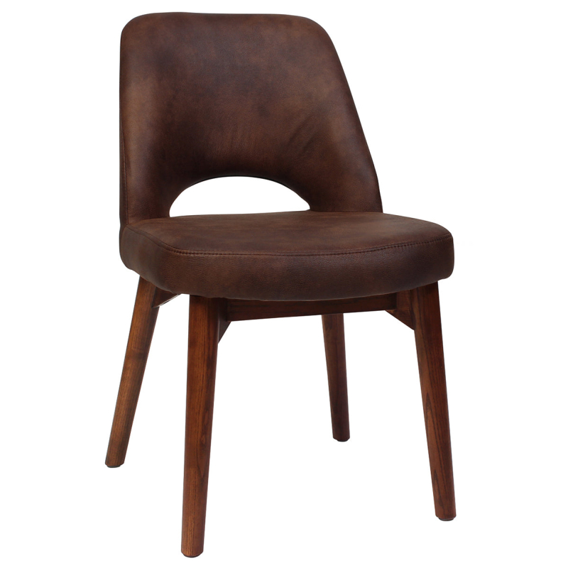 Albury Chair Walnut Timber Leg - Image 6