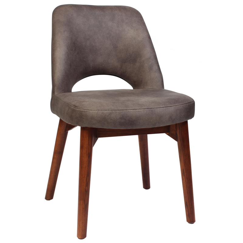 Albury Chair Walnut Timber Leg - Image 5