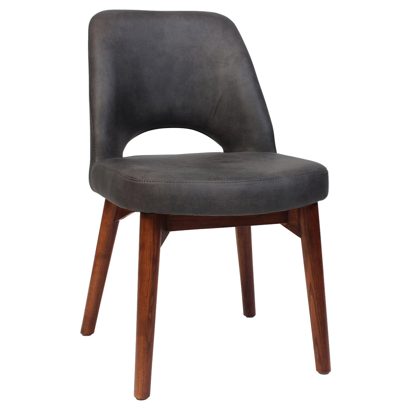 Albury Chair Walnut Timber Leg - Image 7