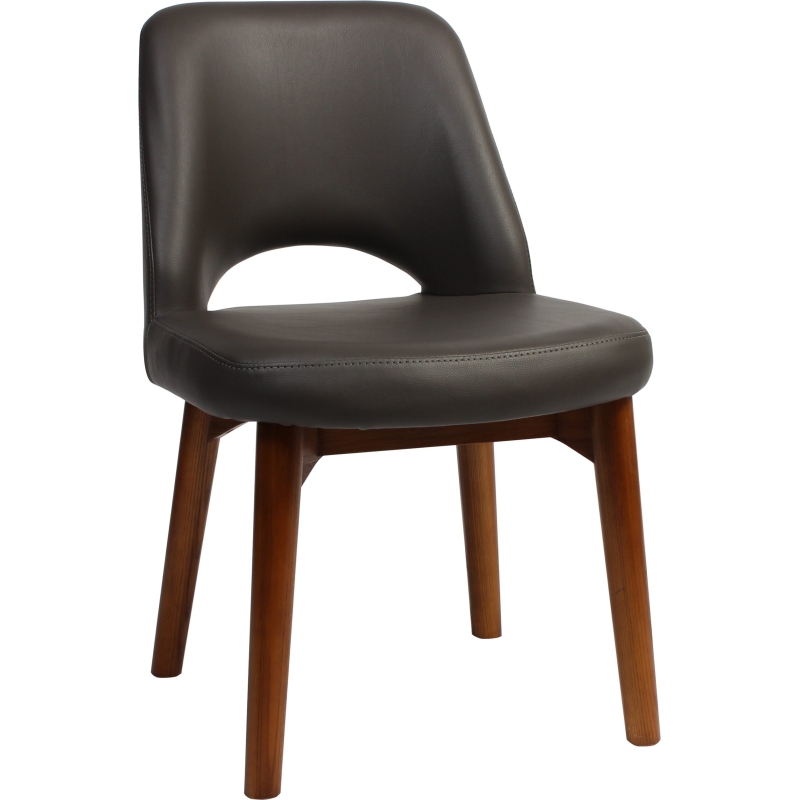 Albury Chair Walnut Timber Leg - Image 10