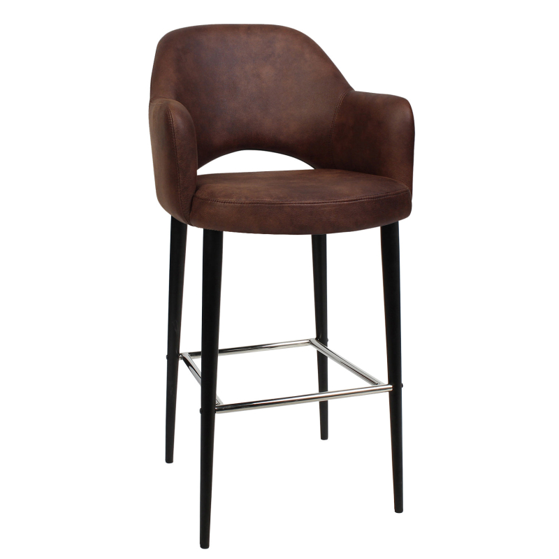 Albury Arm Stool 75cm High - Image 3