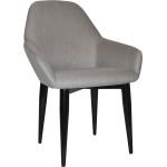 Bronte Tub Chair Black Metal Leg