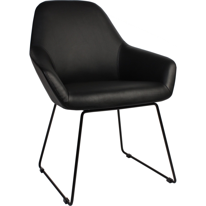 Bronte Tub Chair Sled Base - Image 6