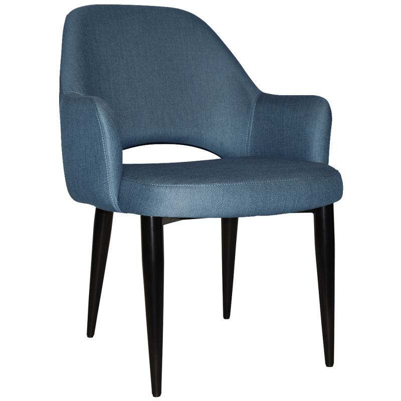 Albury XL Arm Chair Black Leg - Image 12