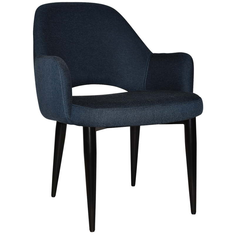 Albury XL Arm Chair Black Leg - Image 13