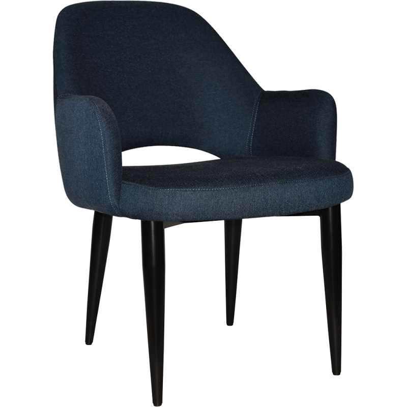 Albury XL Arm Chair Black Leg - Image 10