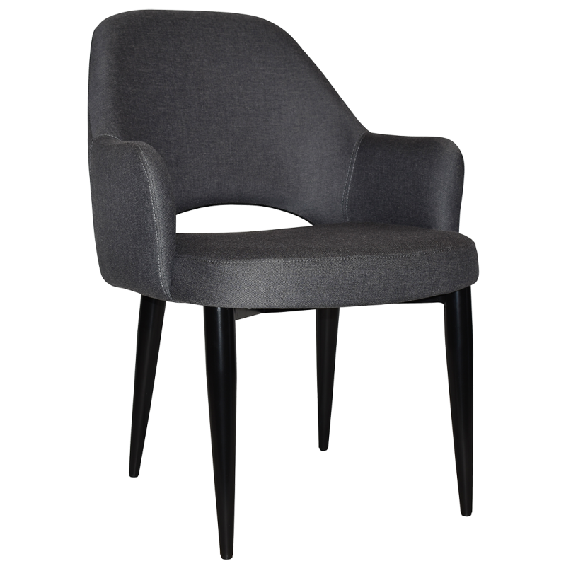 Albury XL Arm Chair Black Leg - Image 11