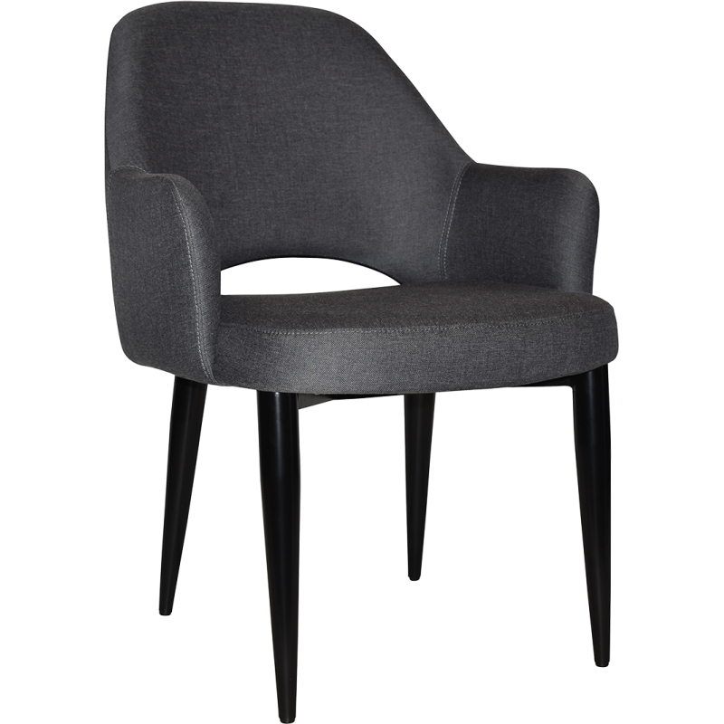 Albury XL Arm Chair Black Leg - Image 8