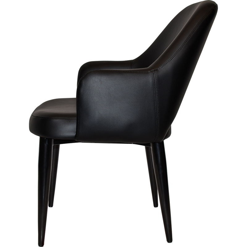 Albury XL Arm Chair Black Leg - Image 16