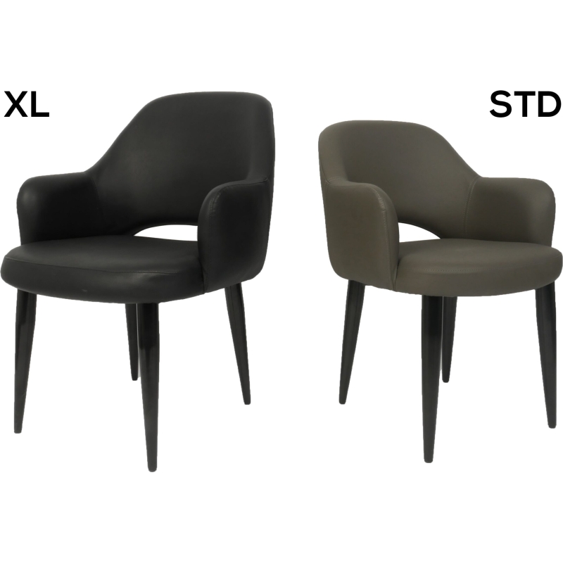 Albury XL Arm Chair Black Leg - Image 15