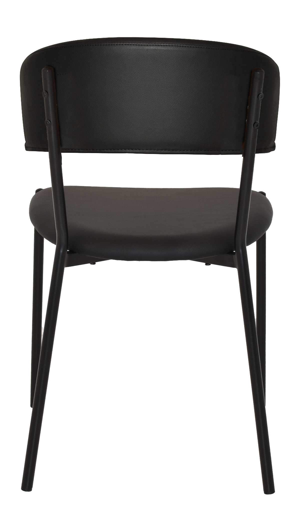 Alternative view of Lugano Chair Black Vinyl