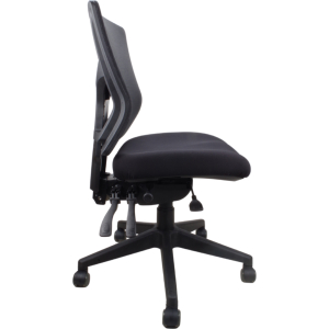 Alternative view of Milan Mesh Black Chair
