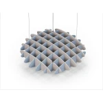 Acoustic Ceiling Sound Trap - 1200mm x 1200mm Round - Light Beige | Pacific Blue