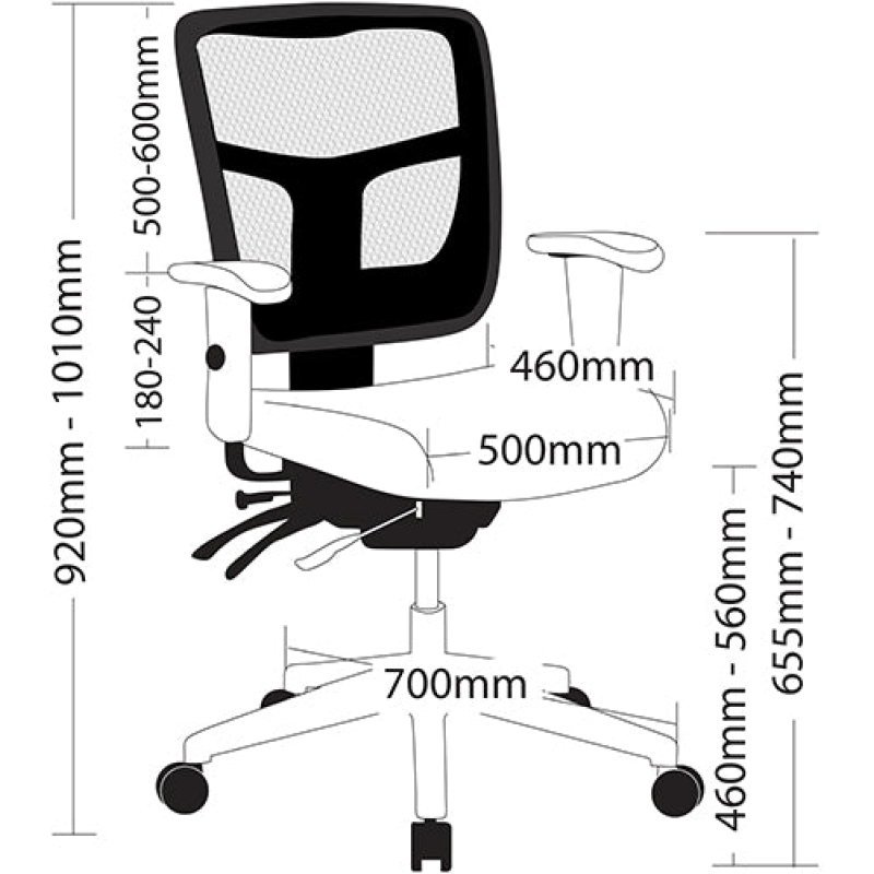 Oyster Executive Chair - Image 5